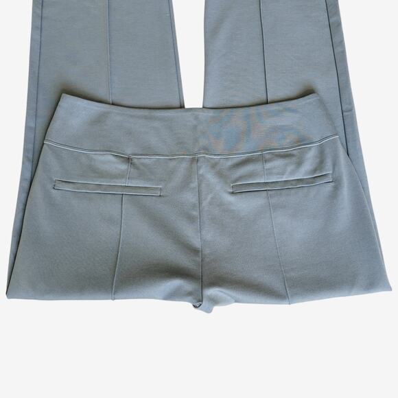 ATHLETA Eastbound Straight Pant Sz 12 Work Stretch Tencel Sage Green Zip Pockets - Picture 12 of 16